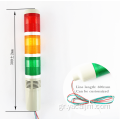 Εργαλείο μηχανής LED Tricolor Signal Warning Light DC12V/24V AC110V/220V